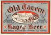 1934 Old Tavern Lager Beer 12oz ES127-13 Label Fairmont West Virginia