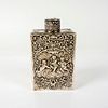 Antique Georg Roth & Co of Hanau Germany Silver Flask