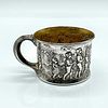 Antique Gorham Sterling Silver High Relief Baby Cup