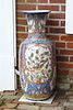 Italian Majolica Glazed Earthenware Vase