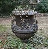 Neoclassical Style Bronze Garden Urn