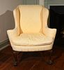 Chippendale Style Wingback Armchair