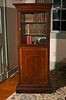 Diminutive English Inlaid Mahogany Bookcase