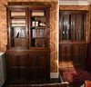 Near Pair of French Oak Bookcases