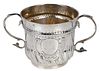 Queen Anne English Silver Two Handle Cup