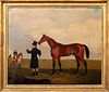  HORSE PORTRAIT "ARCHIBALD" OIL PAINTING
