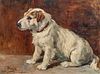 DOG PORTRAIT CALLED "PUNCH" OIL PAINTING