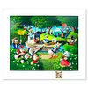 Carl Barks (1901-2000), "Surprise Party at Memory Pond" Limited Edition Serigraph with Remarque from Disney Fine Art, Numbered and Hand Signed with Le