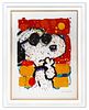 Tom Everhart- Hand Pulled Original Lithograph "Cool & Intelligent"