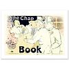 The Chap Book Hand Pulled Lithograph by the RE Society, Image Originally by Henri de Toulouse-Lautrec. Includes Certificate of Authenticity.