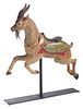 A Very Fine Carved and Painted Carousel Goat