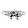 Derco 14k Gold Diamond Engagement Ring Setting
