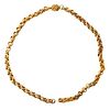 14k Gold Link Necklace