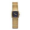 Piaget 18k Gold Black Tie Manual Wind Watch