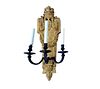 Large Gilded Wood Sconce, made in Italy