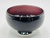 Stunning Art Glass Bowl by Correia Glass, Signed & Dated 2000