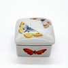 Limoges Porcelain Charm Box with Lid