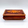 Reuge Italian Handcrafted Inlay Music Jewelry Box