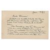 Albert Einstein Autograph Letter Signed to Personal Doctor