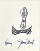 Jimmy Stewart "Harvey The Rabbit" Drawing
