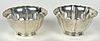(2) Sterling Silver Trophy Bowls 1938 & 39
