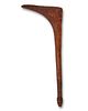 An Aboriginal "Leangle" or "Lil Lyl" wooden club