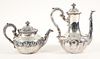 Wattles and Sons Sterling Tea Pot and Coffee Pot 