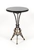 Granite Cast Iron Table in the Manner of Oscar Bach