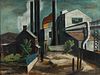 Richard Crist 1940 oil House by The Mill