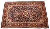 Persian Keshan Handwoven Wool Rug, W 4' 4'' L 6' 9''