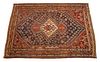 Persian Ghashghaei Handwoven Wool Rug, W 5' 3'' L 7' 6''