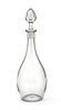 Baccarat Crystal Wine Decanter, H 13''