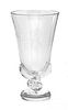 George Thompson (American, 1913-1981) For Steuben Art Glass 'Flower Vase', H 9'' Dia. 5''