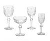 Waterford (Irish, 1783) 'Curraghmore' Crystal Goblets, Champagnes & Wine Glasses, 11 pcs