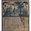 George Washington Memorial Printed Handkerchief
