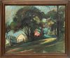 R. Eiser (Toledo, Ohio) Oil On Canvas, Bucolic Farm Landscape, H 24'' W 30''