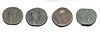 Antonius Pius Sestertius Mars And Fortuna, Lucis Verus Sestertius Armenia Capta, And Lucilla Wife Of Lucius Verus Roman Coins, 4 pcs