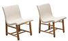 Charles Eames And Eero Saarinen, (American/Finnish) Mid Century Modern, Kleinhans Chairs 1939, Pair H 30'' W 19'' Depth 24''