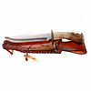 Stag-handled Hunting Knife.