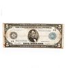 1914 $5 Federal Reserve Bank Note.