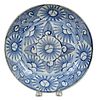 Chinese Blue and White Porcelain Low Bowl