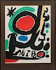 Joan Miró (Spanish, 1893-1983)      Color Lithograph