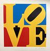 Robert Indiana 'LOVE' limited edition lithograph, Guggenheim, 1978