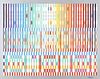 Yaacov Agam 'Blessing (Light)' serigraph, Signed & numbered, Publisher COA