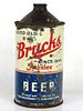 1943 Bruck's Jubilee Beer Quart Cone Top Can 204-10 Cincinnati Ohio