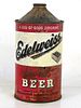 1950 Edelweiss Light Beer Quart Cone Top Can 207-16 Chicago Illinois