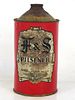 1940 F&S Pilsener Beer Quart Cone Top Can 209-07 Shamokin Pennsylvania