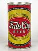 1949 Falls City Beer 12oz OI-257 12oz Opening Instruction Can Louisville Kentucky