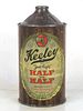 1948 Keeley Half & Half Quart Cone Top Can 213-01 Chicago Illinois