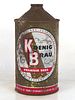 1954 Koenig Brau Premium Beer Quart Cone Top Can 213-05 Chicago Illinois